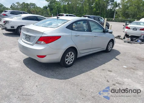 2013 Hyundai Accent Gls from USA, damaged, VIN KMHCT4AE0DU536060